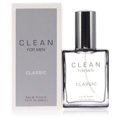 Tualetinis vanduo Clean For Men Classic EDT 30 ml kaina ir informacija | Kvepalai vyrams | pigu.lt