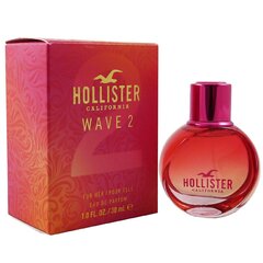 Парфюмерная вода Hollister California Wave 2 EDP для женщин 30 мл цена и информация | Женские духи | pigu.lt