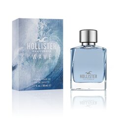 Tualetinis vanduo Hollister Wave For Him EDT vyrams 50 ml kaina ir informacija | Kvepalai vyrams | pigu.lt