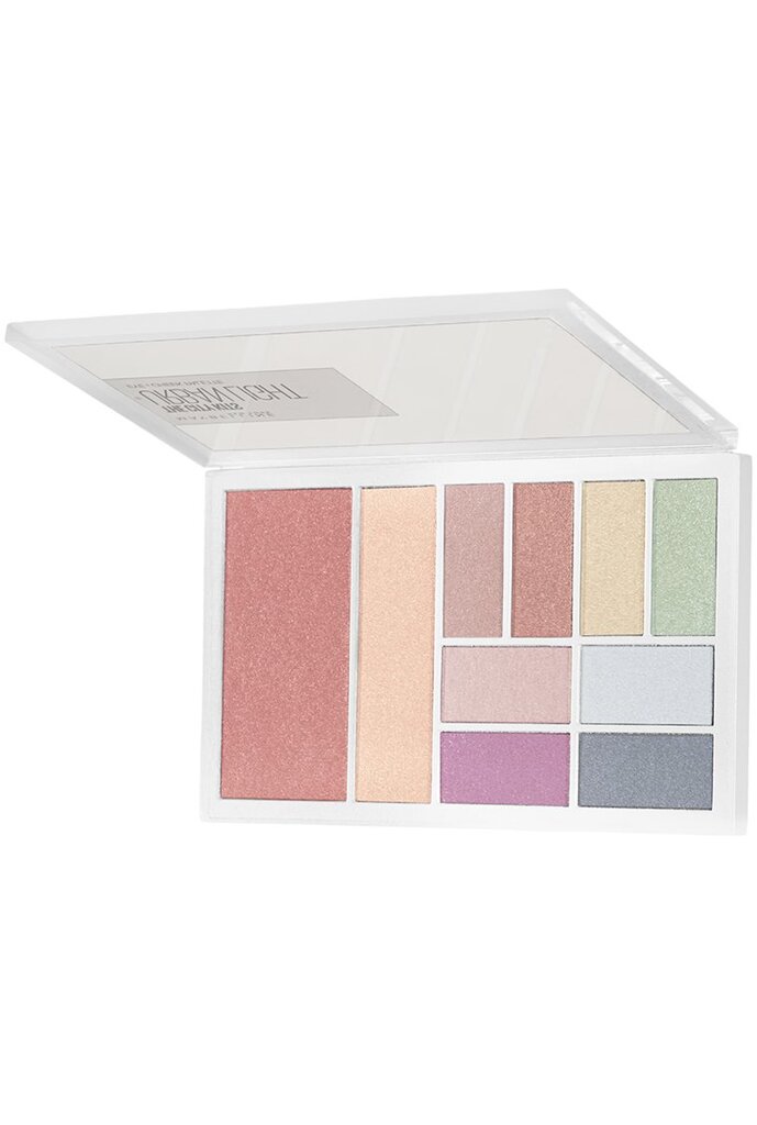 Akių šešėlių ir skaistalų paletė Maybelline New York City Kits 12 g, 1 Urban цена и информация | Akių šešėliai, pieštukai, blakstienų tušai, serumai | pigu.lt