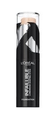 Ilgai išliekantis kontūravimo pieštukas L'Oreal Paris Infaillible 9 ml, 130 Vanilla kaina ir informacija | Makiažo pagrindai, pudros | pigu.lt
