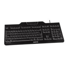 Клавиатура со сканером Cherry JK-A0100ES-2, черная цена и информация | Клавиатуры | pigu.lt
