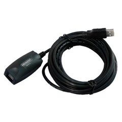 Kabelis Ewent EW1014 USB 2.0, 5 m kaina ir informacija | Adapteriai, USB šakotuvai | pigu.lt