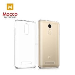 Mocco Ultra 0.3 mm silikoninis nugarėlės dangtelis telefonui Xiaomi Mi Note 5A, Skaidrus kaina ir informacija | Telefono dėklai | pigu.lt