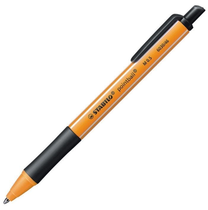 Rašiklis Stabilo Pointball 0,5 mm juodas kaina ir informacija | Rašymo priemonės | pigu.lt