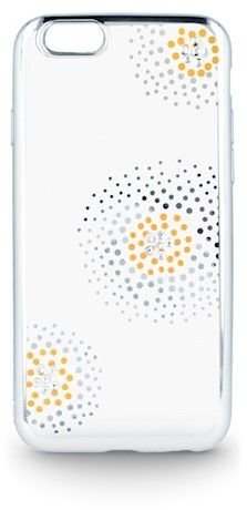 Apsauginė nugarėlė TelForceOne Beeyo Flower Dots, skirta Samsung J5 2017 telefonui, sidabrinė  kaina ir informacija | Telefono dėklai | pigu.lt