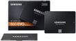 Samsung 860 EVO 250GB SATA3 (MZ-76E250B/EU) цена и информация | Vidiniai kietieji diskai (HDD, SSD, Hybrid) | pigu.lt