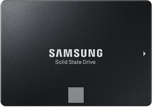 Samsung 860 EVO 250Гб SATA3 (MZ-76E250B/EU) цена и информация | Внутренние жёсткие диски (HDD, SSD, Hybrid) | pigu.lt