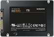 Samsung 860 EVO 1TB SATA3 (MZ-76E1T0B/EU) цена и информация | Vidiniai kietieji diskai (HDD, SSD, Hybrid) | pigu.lt