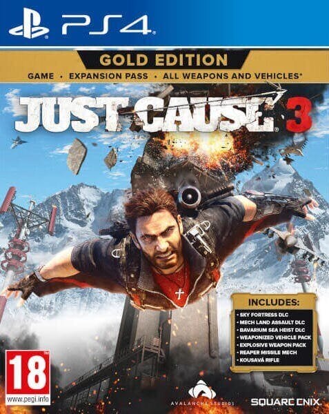 Just Cause 3 Gold Edition, PS4 kaina ir informacija | Kompiuteriniai žaidimai | pigu.lt