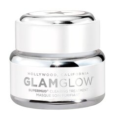 Valomoji veido kaukė Glam Glow Supermud Clearing Treatment 15 g kaina ir informacija | Veido kaukės, paakių kaukės | pigu.lt