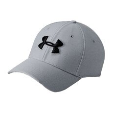 Мужская шапка Under Armour Heathered Blitzing 1305037-035 цена и информация | Мужские шарфы, шапки, перчатки | pigu.lt