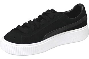 Sportiniai batai vaikams Puma Suede Platform JR 363663-01, juodi kaina ir informacija | Sportiniai batai vaikams | pigu.lt