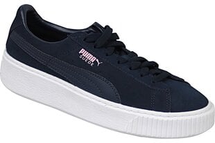 Кеды для детей Puma Suede Platform JR 363663-03 (56285), черная цена и информация | Детская спортивная обувь | pigu.lt