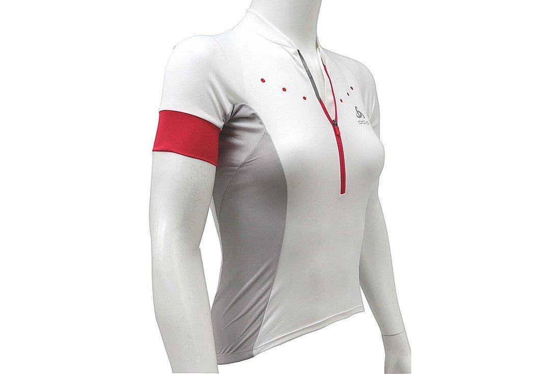 Sportiniai marškinėliai moterims Odlo 410891-10000 цена и информация | Sportinė apranga moterims | pigu.lt
