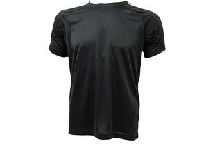 Vyriški sportiniai marškinėliai Adidas D2M 3-Stripes Tee BK0970 kaina ir informacija | Sportinė apranga vyrams | pigu.lt