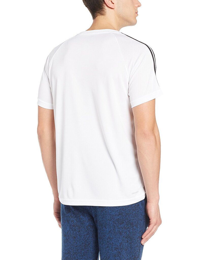 Vyriški marškinėliai Adidas D2M 3-Stripes Tee BK0971 kaina ir informacija | Sportinė apranga vyrams | pigu.lt