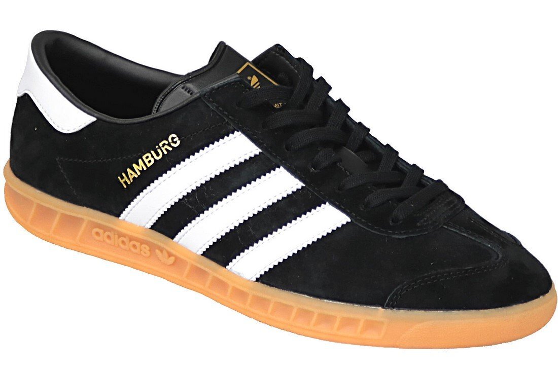 Sportiniai batai vyrams Adidas Hamburg, juodi цена и информация | Kedai vyrams | pigu.lt