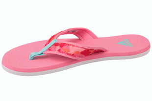 Paplūdimio šlepetės Adidas Beach Thong Jr S80625, rožinės kaina ir informacija | Vandens batai | pigu.lt