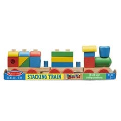 Деревянный поезд Melissa & Doug цена и информация | Игрушки для малышей | pigu.lt