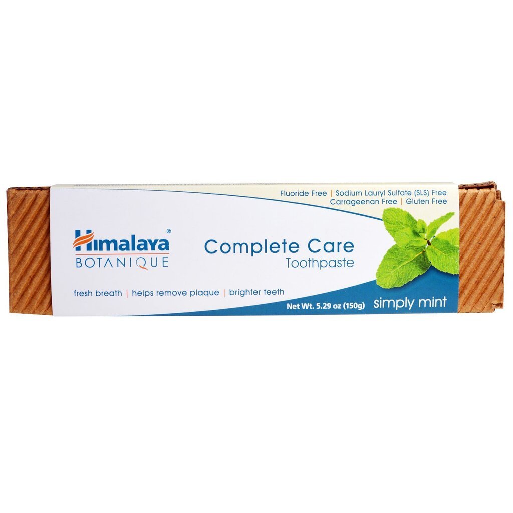 Dantų pasta Himalaya Botanique Complete Care Mint 150 g kaina ir informacija | Dantų šepetėliai, pastos | pigu.lt