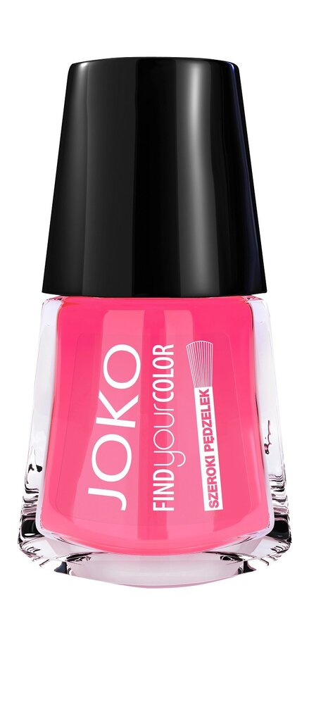 Nagų lakas Joko Find Your Color 10 ml, 120 Crazy Pink цена и информация | Nagų lakai, stiprintojai | pigu.lt
