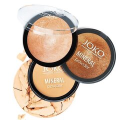 Светящаяся минеральная пудра Joko Make-Up Mineral 7.5 г, 06 Dark Bronze цена и информация | Пудры, базы под макияж | pigu.lt