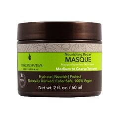 Maitinamoji plaukų kaukė Macadamia Nourishing Moisture, 60 ml kaina ir informacija | Macadamia Kvepalai, kosmetika | pigu.lt