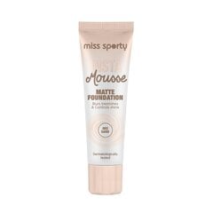 Makiažo pagrindas Miss Sporty Insta Mousse Matte Foundation 30 ml, 002 Sand kaina ir informacija | Makiažo pagrindai, pudros | pigu.lt