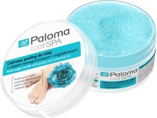 Cukrinis pėdų pilingas su vynuogių ir migdolų ekstraktu Paloma Foot Spa Sugar 125 ml kaina ir informacija | Kūno šveitikliai | pigu.lt