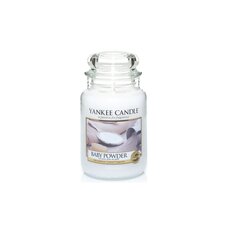 Yankee Candle '' Baby Powder'' didelė 623g kaina ir informacija | Žvakės, Žvakidės | pigu.lt