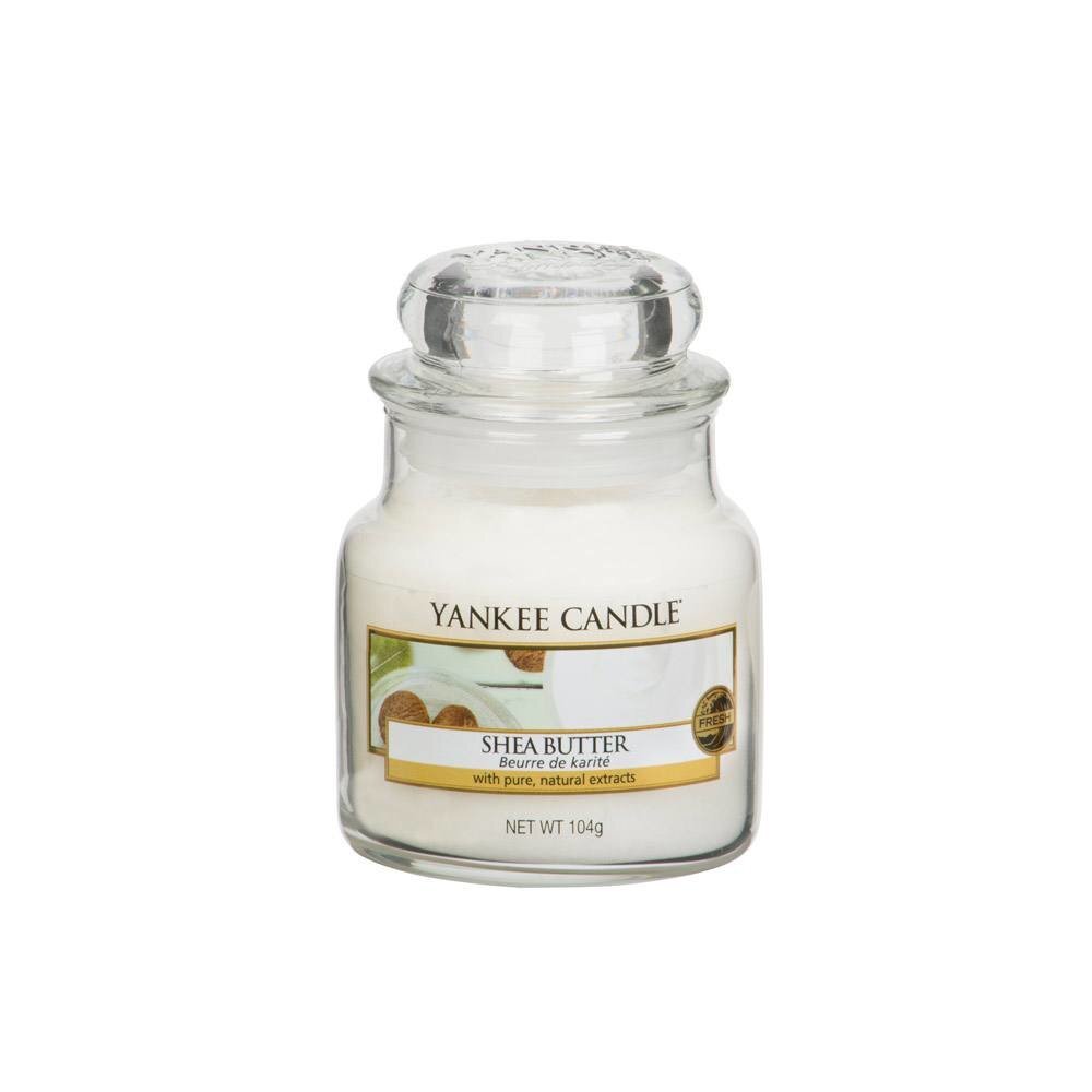 Aromatinė žvakė Yankee Candle Shea Butter 104 g kaina ir informacija | Žvakės, Žvakidės | pigu.lt