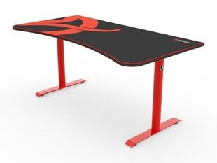 Игровой стол Arozzi Arena-Red, черный/красный цена и информация | Компьютерные, письменные столы | pigu.lt