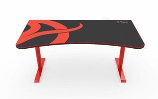 Игровой стол Arozzi Arena-Red, черный/красный цена и информация | Компьютерные, письменные столы | pigu.lt