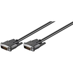 Goobay, 93573 DVI-D male Dual-Link, 1.8 m цена и информация | Кабели и провода | pigu.lt