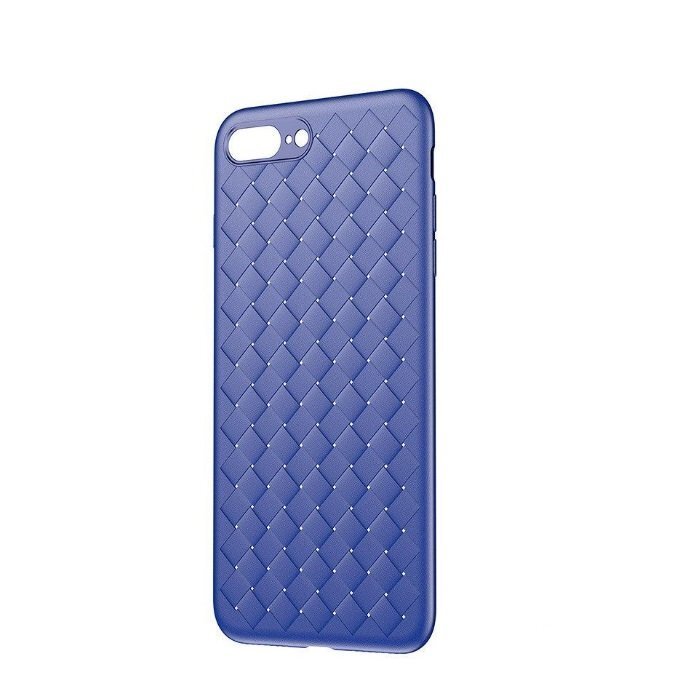 Baseus Weaving Impact silikoninis nugarėlės dangtelis telefonui Apple iPhone X, Mėlynas цена и информация | Telefono dėklai | pigu.lt