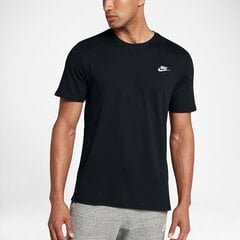 Мужская футболка Nike Club Embroidery 827021-011 цена и информация | Футболка мужская | pigu.lt