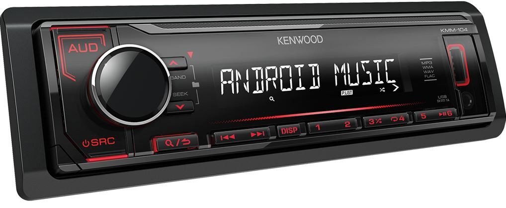 KENWOOD KMM-104RY kaina ir informacija | Automagnetolos, multimedija | pigu.lt