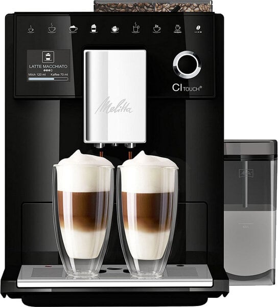 Automatinis kavos aparatas Melitta CI Touch F630-102, Su automatiniu pieno  plakimu kaina | pigu.lt