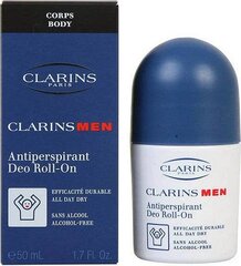 Rutulinis dezodorantas Clarins Antiperspirant 50 ml kaina ir informacija | Clarins Asmens higienai | pigu.lt