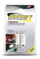 Automobilinė LED lemputė Torpedo, 2 vnt kaina ir informacija | Automobilių lemputės | pigu.lt