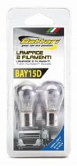 Automobilinė lemputė Bottari BAY15D, 2 vnt цена и информация | Автомобильные лампочки | pigu.lt