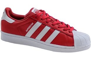 Kedai vyrams Adidas Superstar BB2240, raudoni kaina ir informacija | Kedai vyrams | pigu.lt