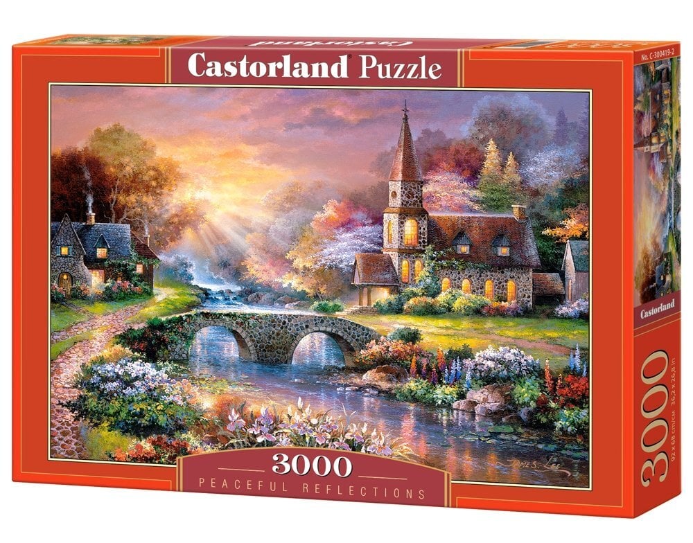 Dėlionė Castorland Puzzle Peaceful Reflections, 3000 det kaina ir informacija | Dėlionės (puzzle) | pigu.lt