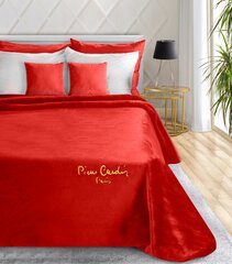 Двухстороннее покрывало PIERRE CARDIN Clara Crimson, 220x240 см цена и информация | Покрывала, пледы | pigu.lt