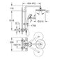 GROHE New Tempesta Cosmopolitian dušo sistema 27922001 kaina ir informacija | Dušo komplektai ir panelės | pigu.lt