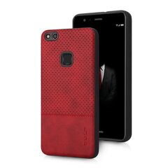 Qult Luxury Drop Back Case Silicone Case for Apple iPhone X Red kaina ir informacija | Telefono dėklai | pigu.lt