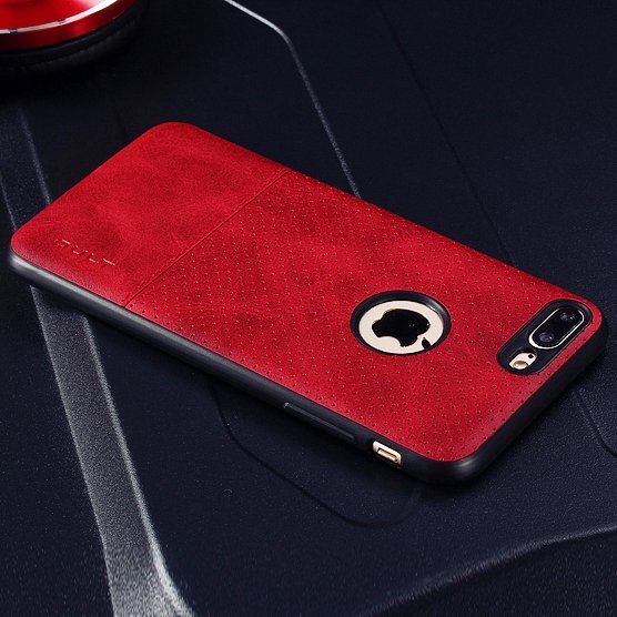 Qult Luxury Drop Back Case Silicone Case for Apple iPhone X Red цена и информация | Telefono dėklai | pigu.lt