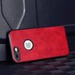 Qult Luxury Drop Back Case Silicone Case for Apple iPhone X Red цена и информация | Telefono dėklai | pigu.lt