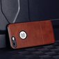 Qult Luxury Drop Back Case Silicone Case for Apple iPhone X Brown цена и информация | Telefono dėklai | pigu.lt